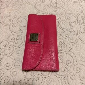 Pink Leather Wallet